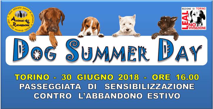 DOG SUMMER DAY EVENTO LEAL TO 30 GIUGNO