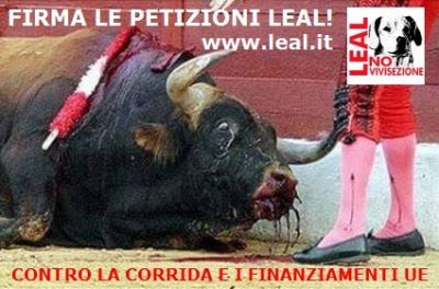 Corrida_Petizione_