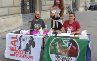 LEAL SEZIONE DI PISTOIA – CALENDARIO RACCOLTA FIRME PER REFERENDUM CACCIA IN VERSILIA