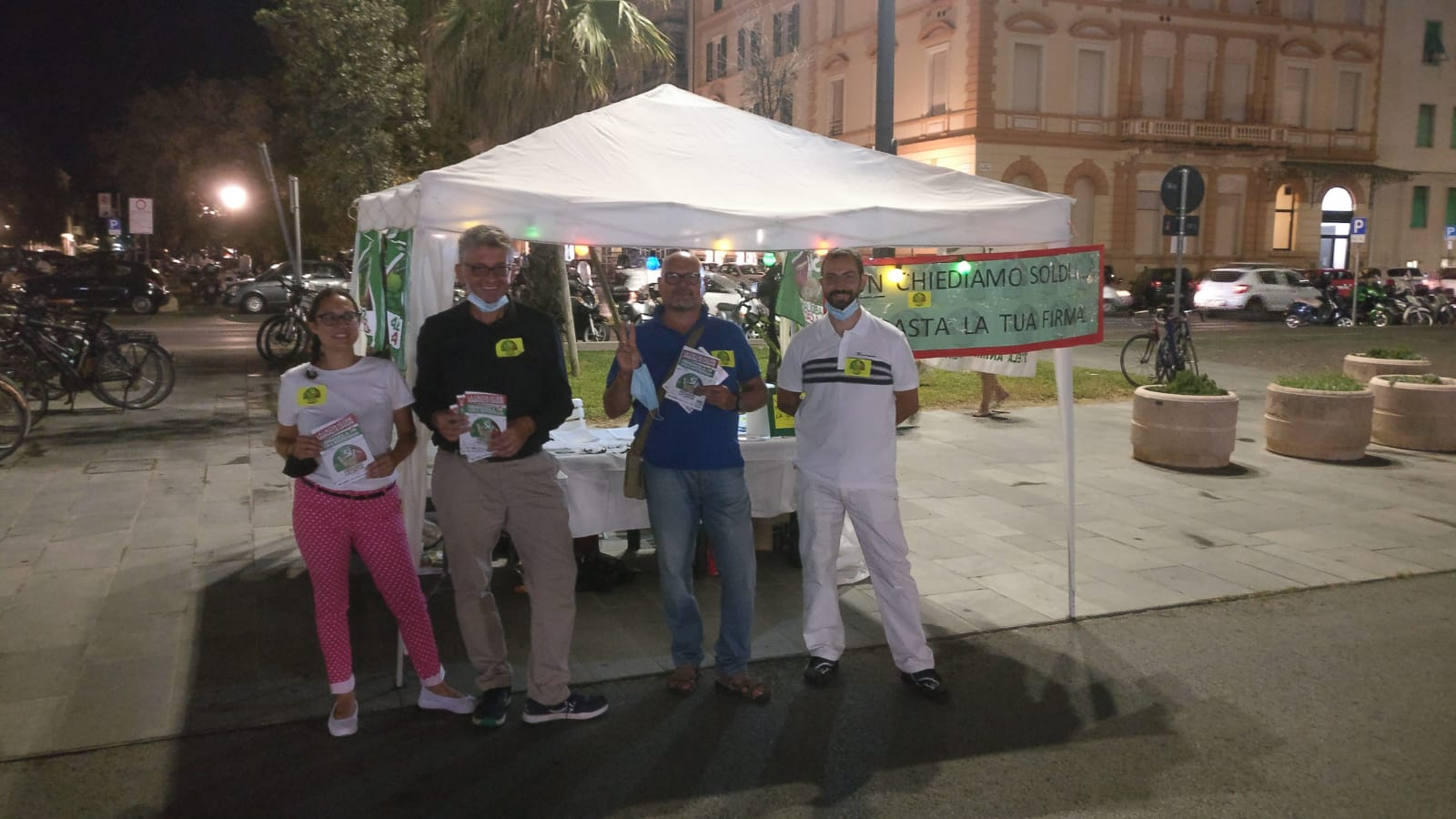 leal pistoia tavoli informativi referendum caccia