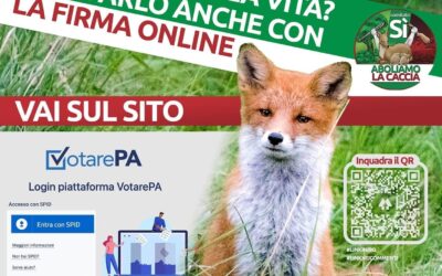 LEAL COMITATO SI’ ABOLIAMO LA CACCIA:  ADESSO PUOI FIRMARE ONLINE