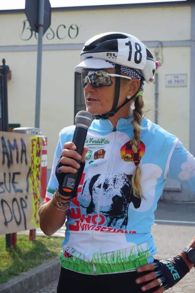 Bike for animals con Paolo Barbon e la campionessa Dorina Vaccaroni