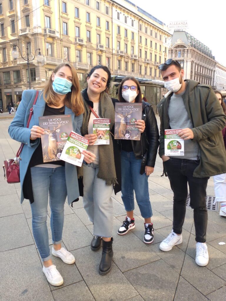 10 OTTOBRE: MILANO FIRMA DAY ABOLIZIONE CACCIA