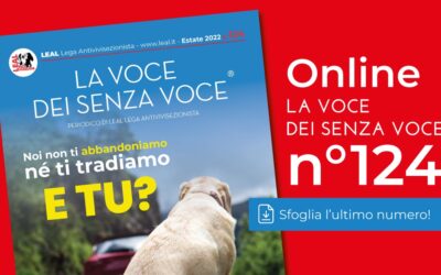 FRESCA DI STAMPA LA RIVISTA LEAL È CONSULTABILE ANCHE ONLINE!