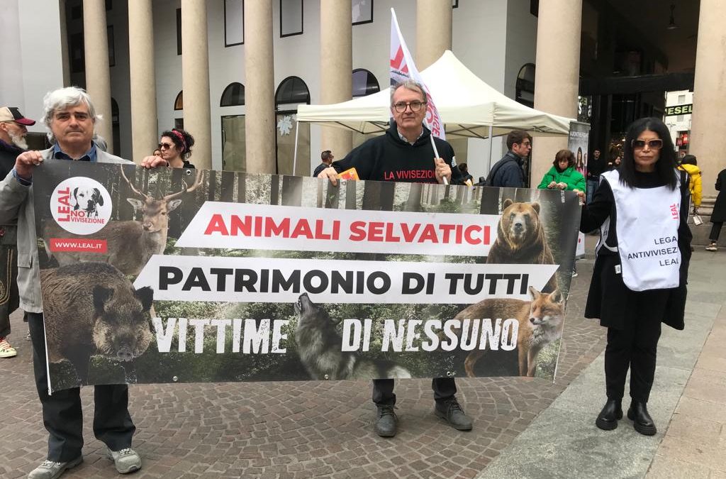 DOMENICA 19 MARZO LEAL IN PIAZZA CONTRO LA CACCIA