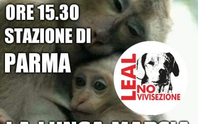 LEAL ADERISCE AL CORTEO PER I MACACHI DI PARMA, SEI MAGGIO ORE 15.30, STAZIONE DI PARMA. PARTENZA CORTEO: ORE 16.00