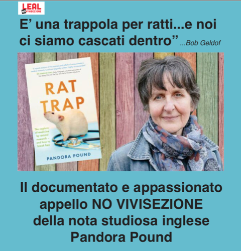 LEAL NO VIVISEZIONE: RATTI E UMANI, TUTTI INSIEME NELLA STESSA TRAPPOLA