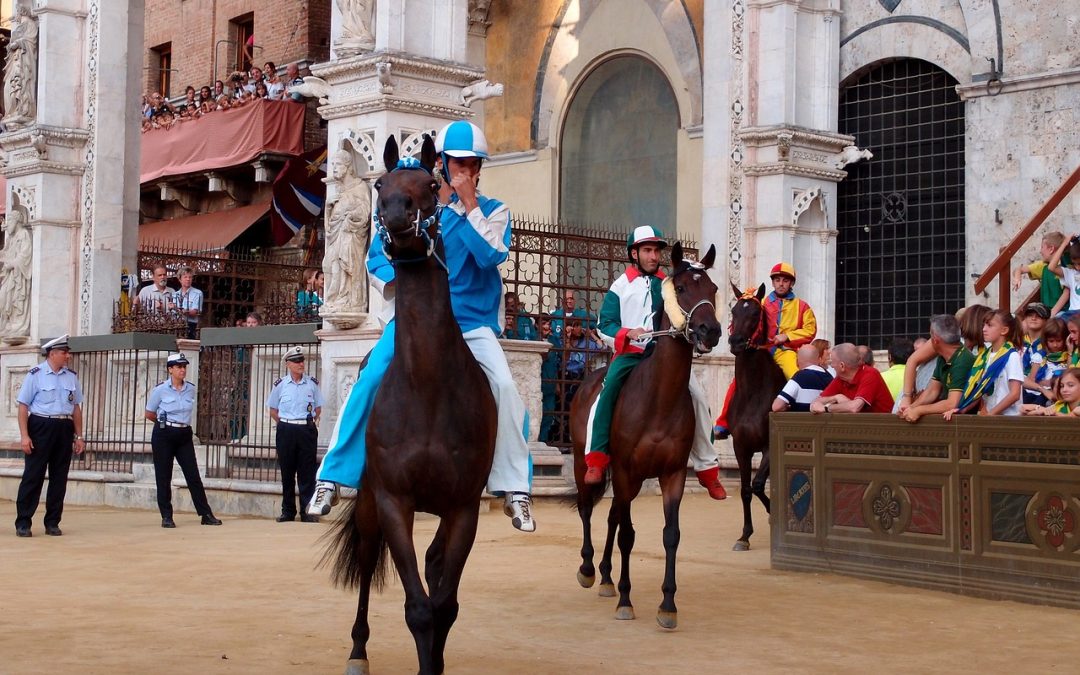 PALIO DI SIENA: SABATO DUE LUGLIO SI SCATENERÀ IL SOLITO INFERNO PER I CAVALLI