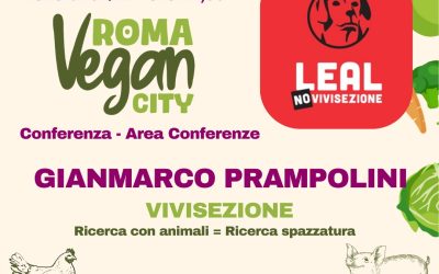 LEAL VI ASPETTA A ROMA DAL 1 AL 3 NOVEMBRE A ROMA VEGAN CITY!