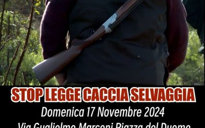 MILANO – LEAL ADERISCE AL PRESIDIO STOP LEGGE CACCIA SELVAGGIA